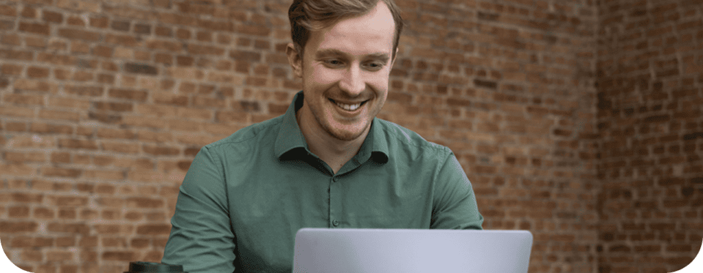 men on laptop